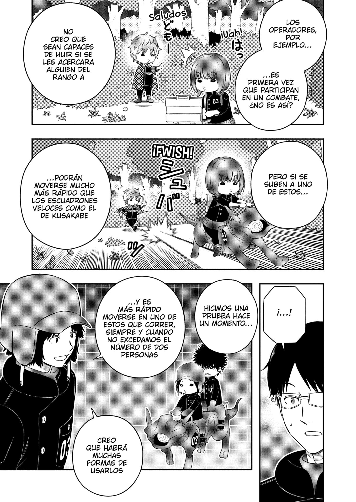 World Trigger capítulo 259 página 14