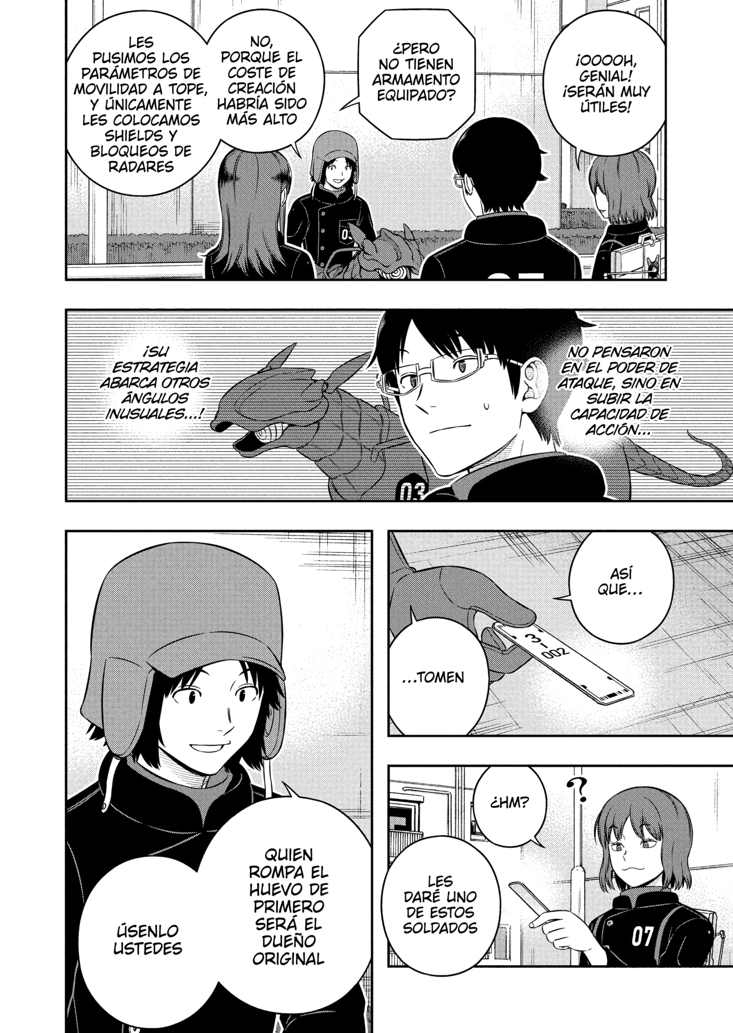World Trigger capítulo 259 página 15