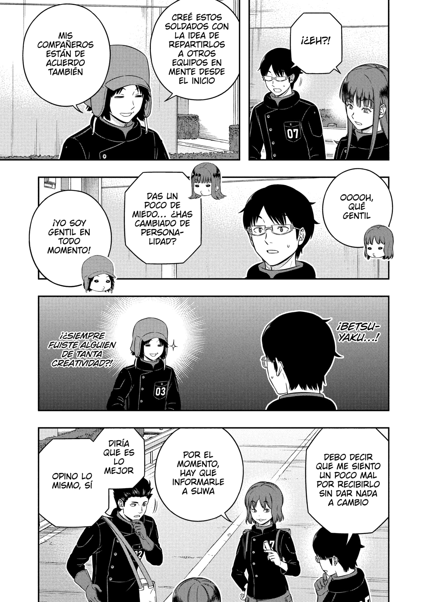 World Trigger capítulo 259 página 16