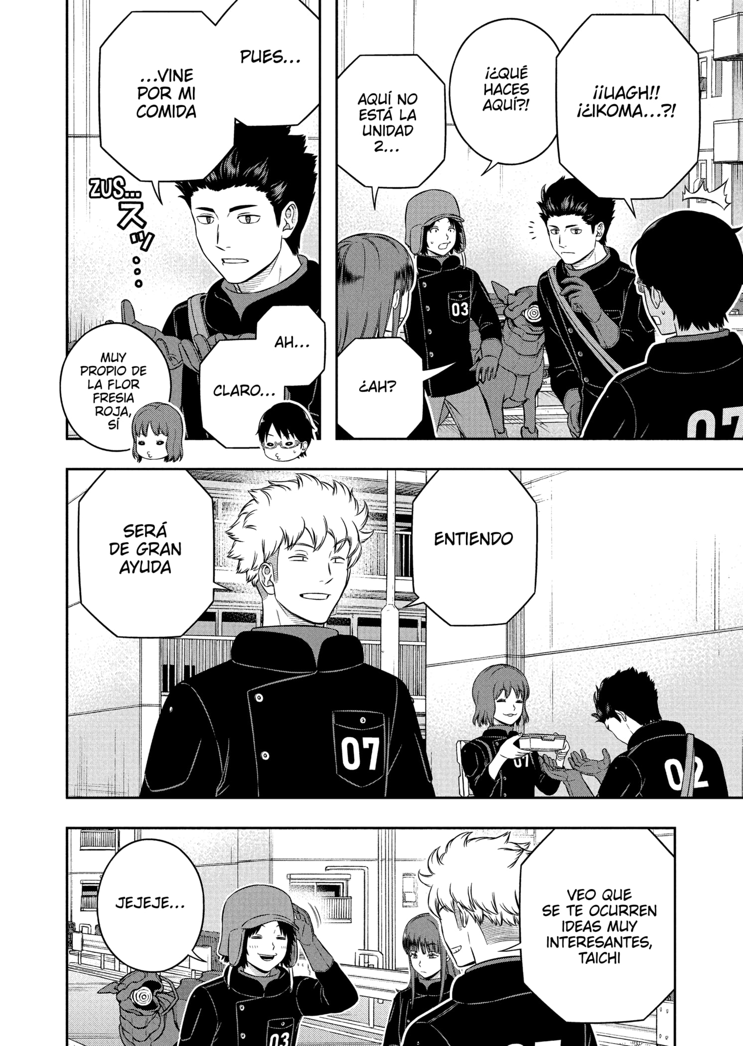 World Trigger capítulo 259 página 17