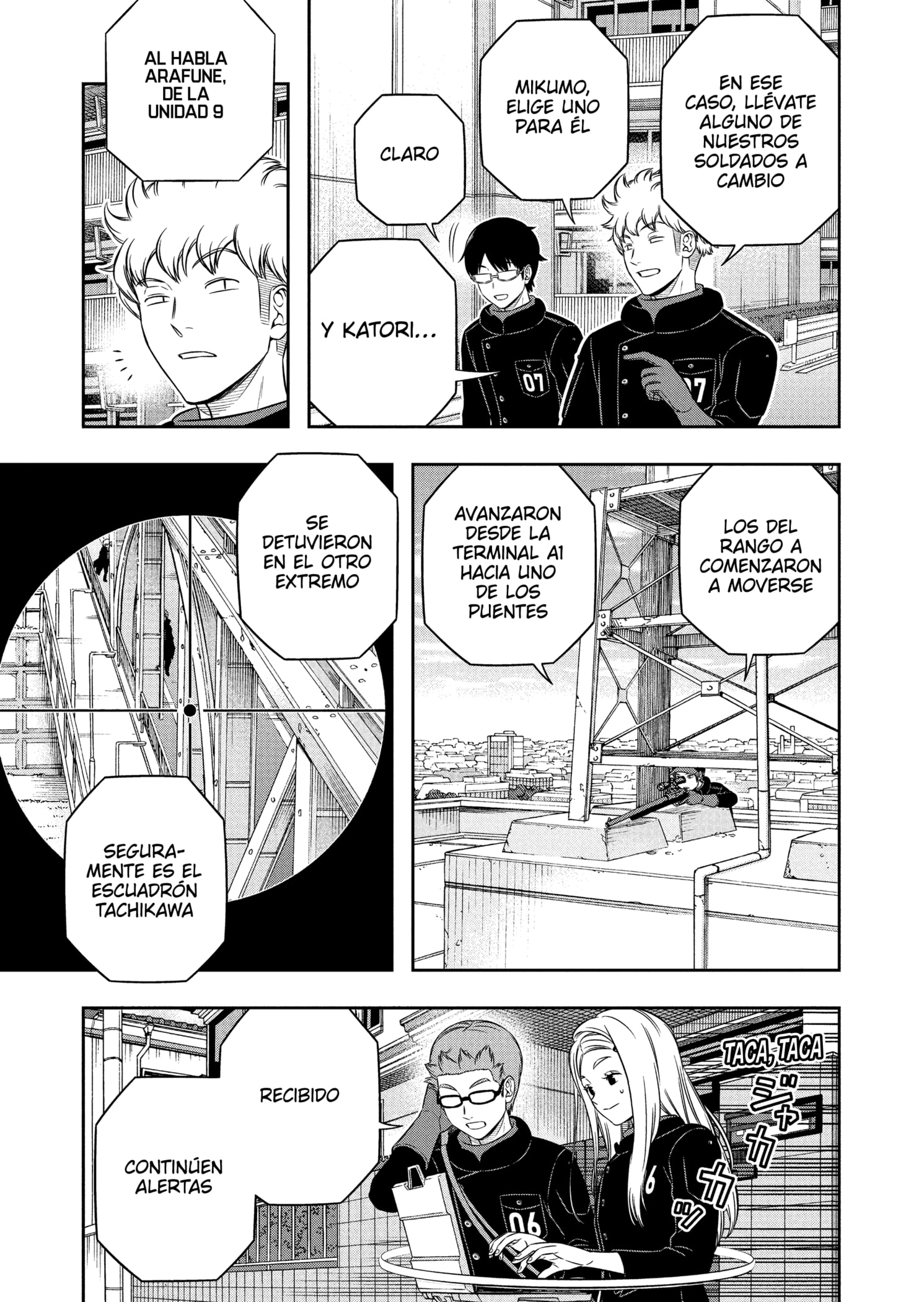 World Trigger capítulo 259 página 18