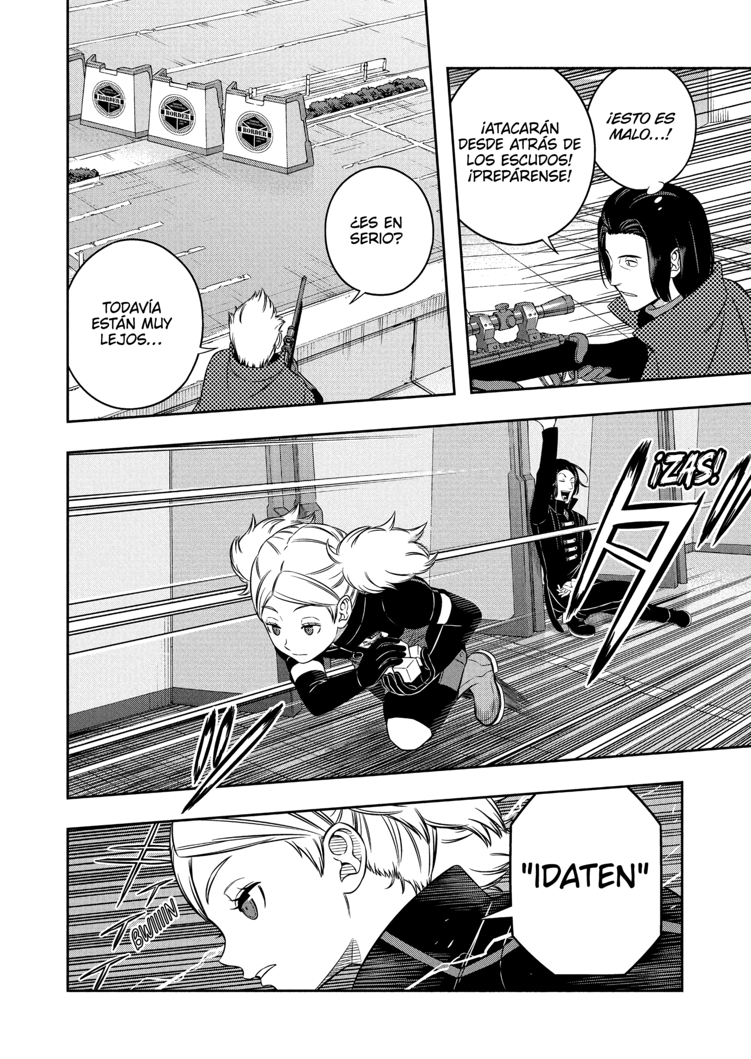 World Trigger capítulo 260 página 14
