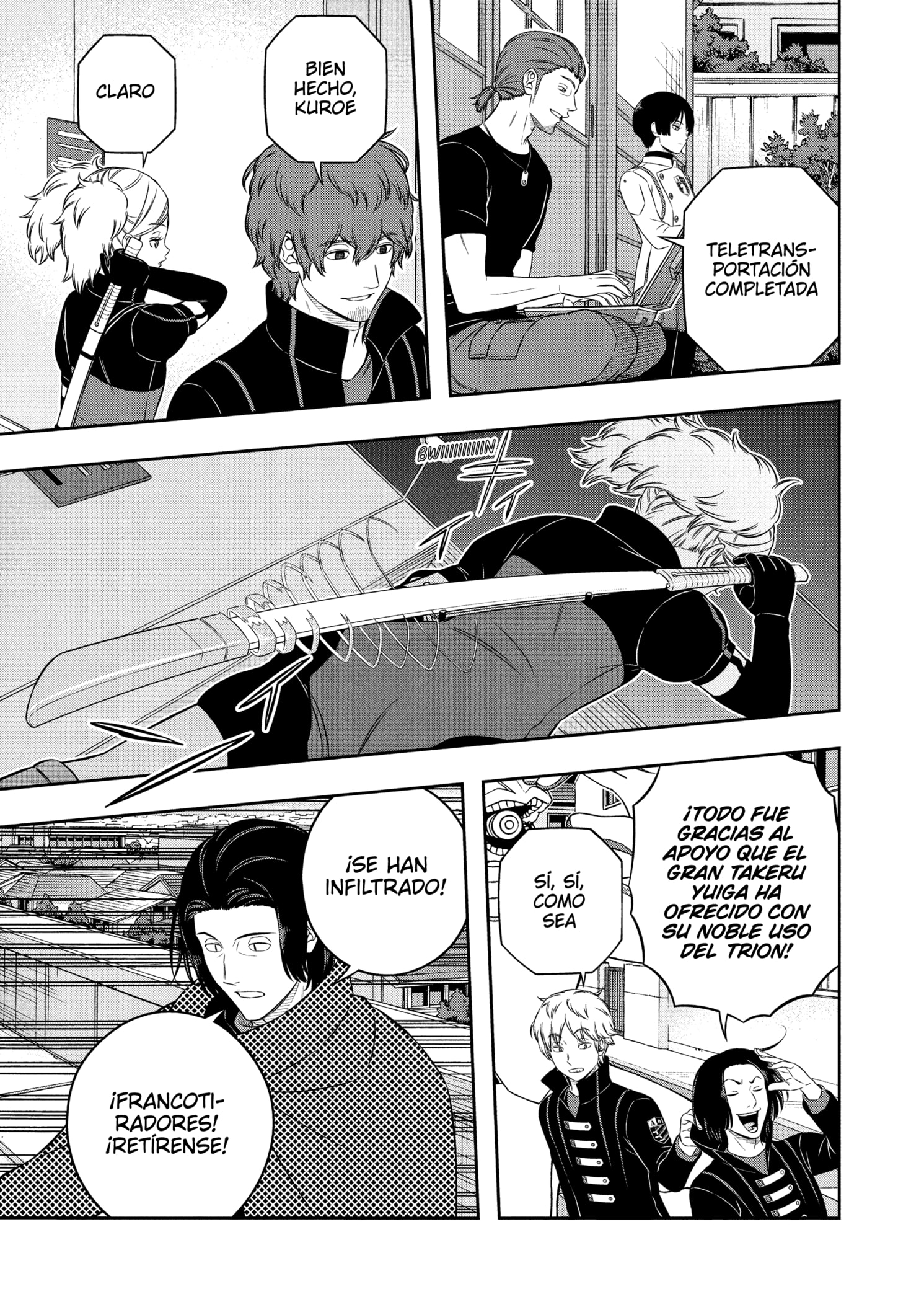 World Trigger capítulo 260 página 17