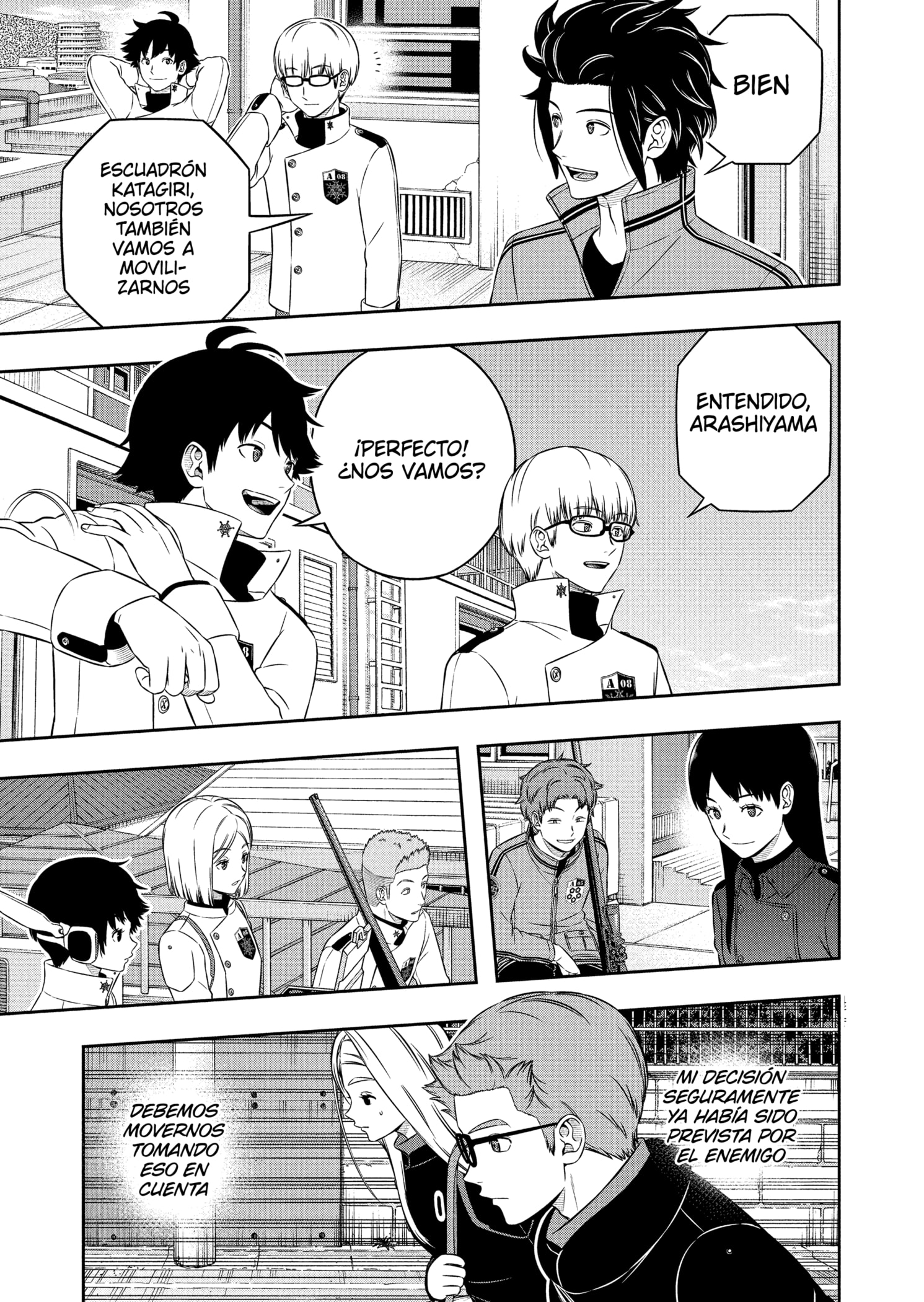 World Trigger capítulo 260 página 31