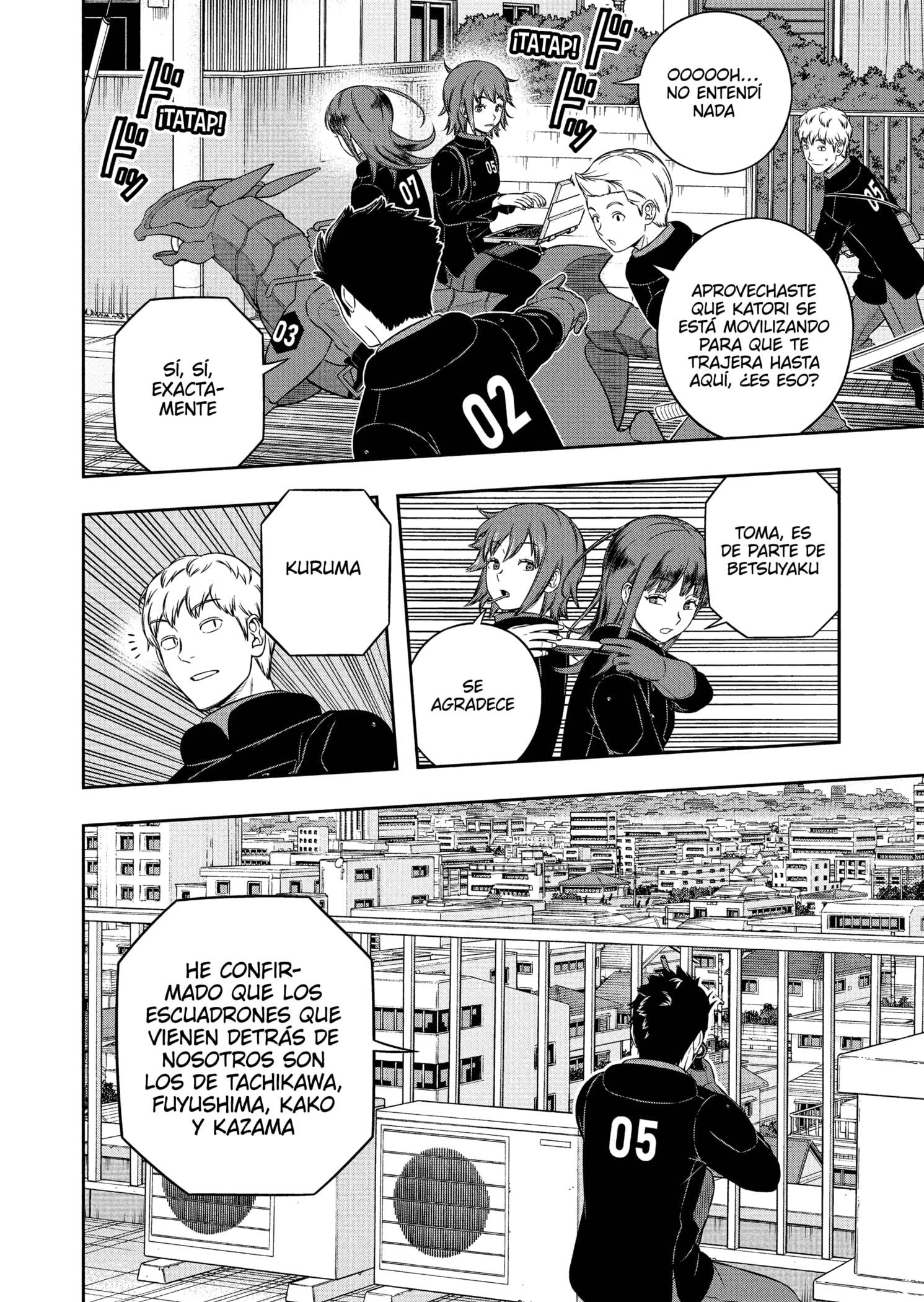 World Trigger capítulo 260 página 4