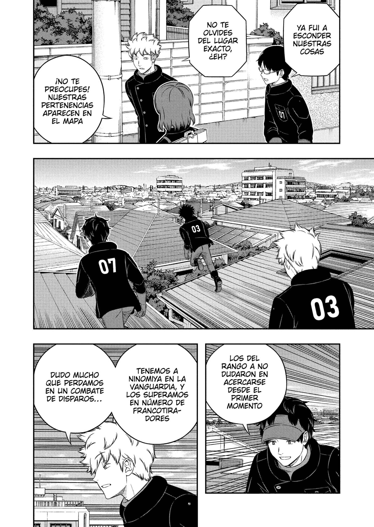 World Trigger capítulo 260 página 8