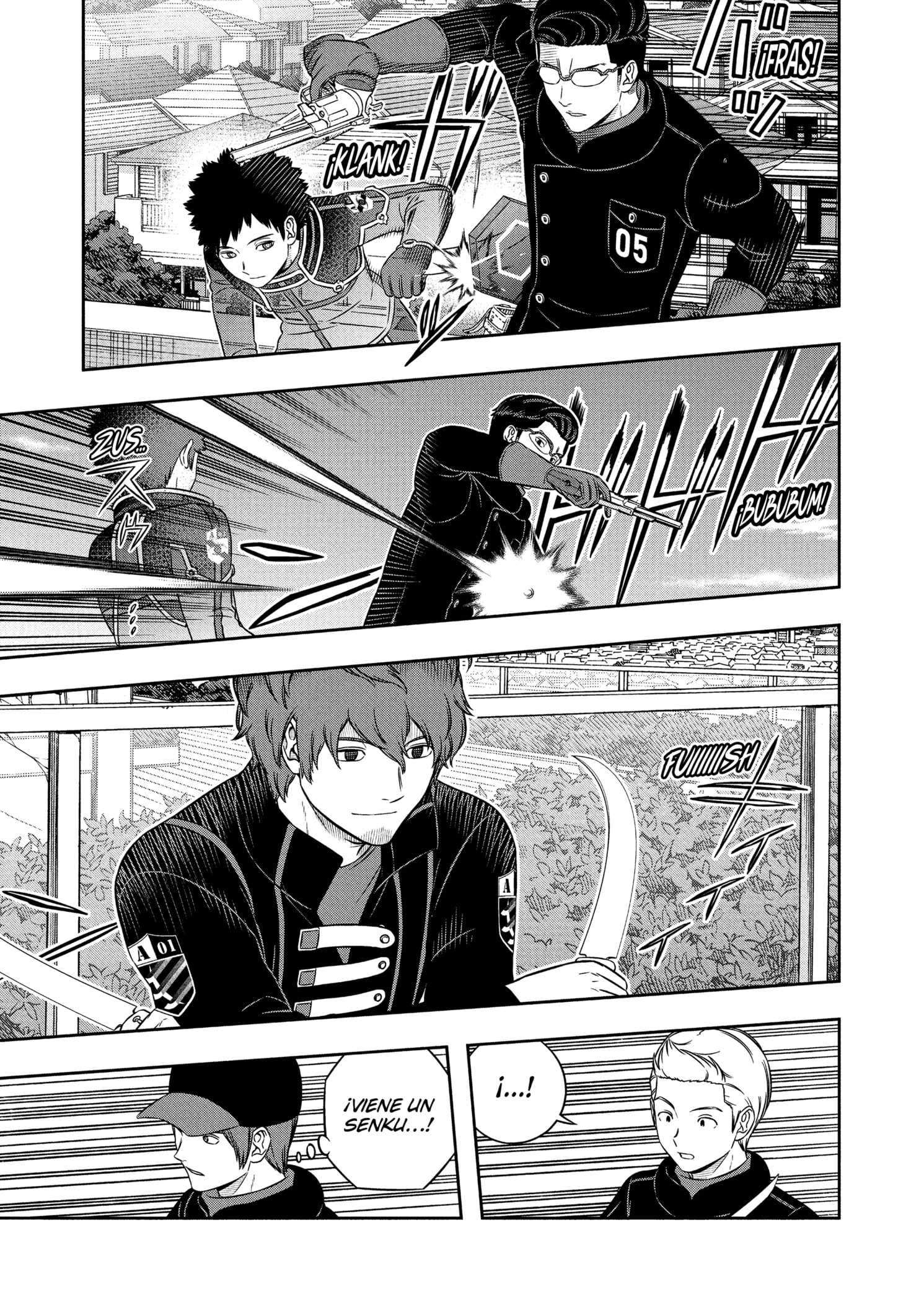 World Trigger capítulo 261 página 11