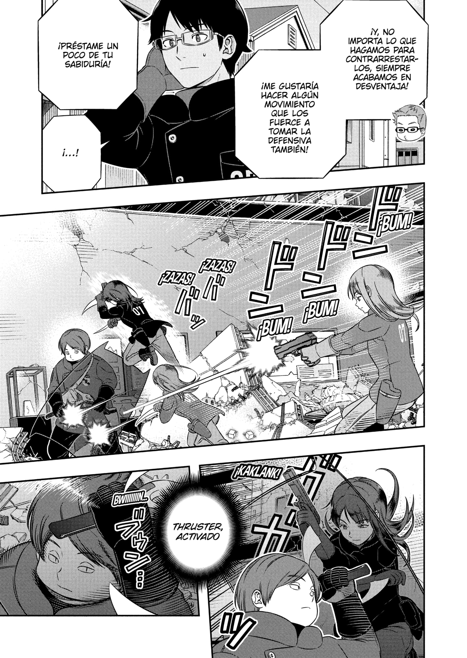 World Trigger capítulo 261 página 17