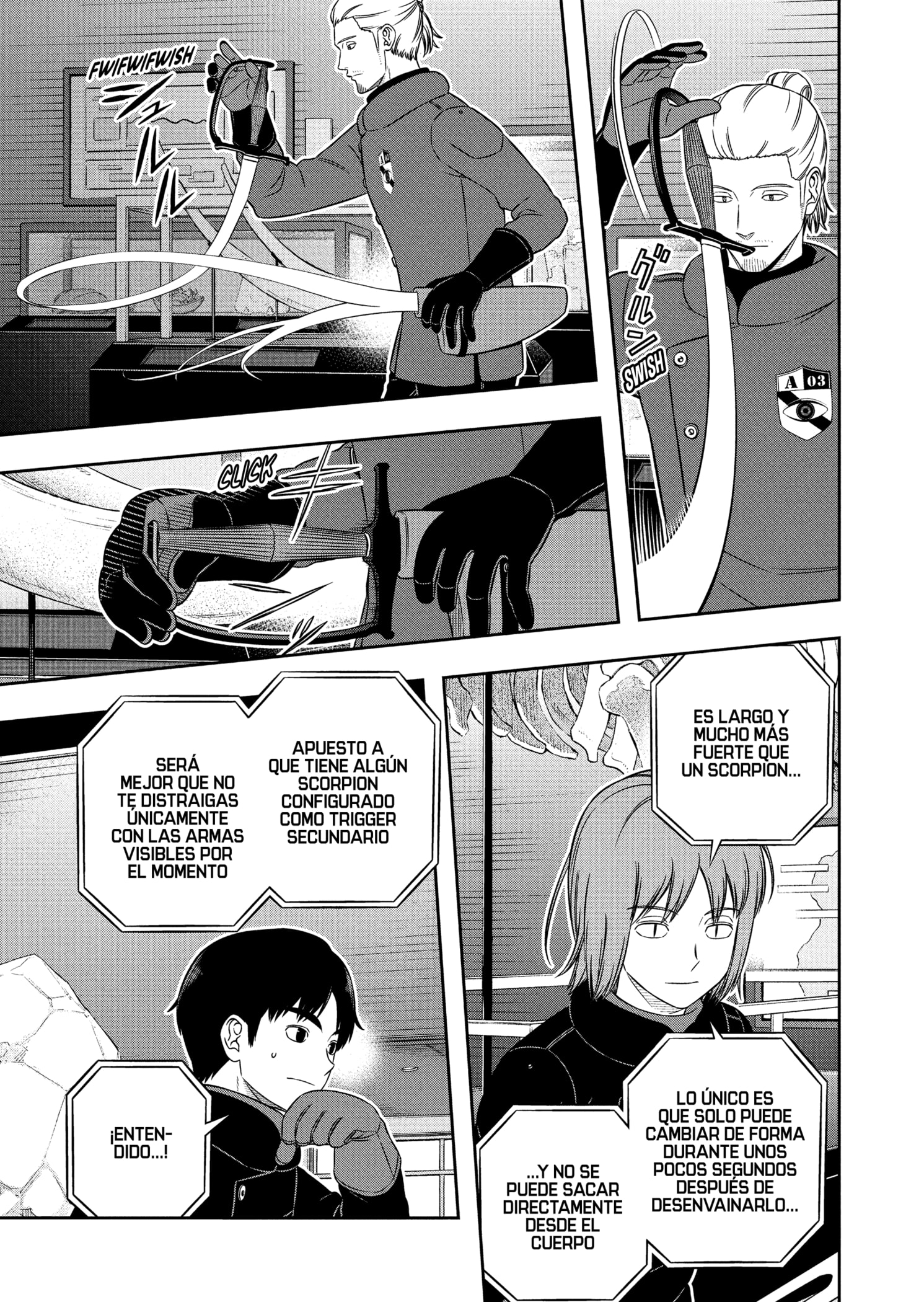 World Trigger capítulo 261 página 3