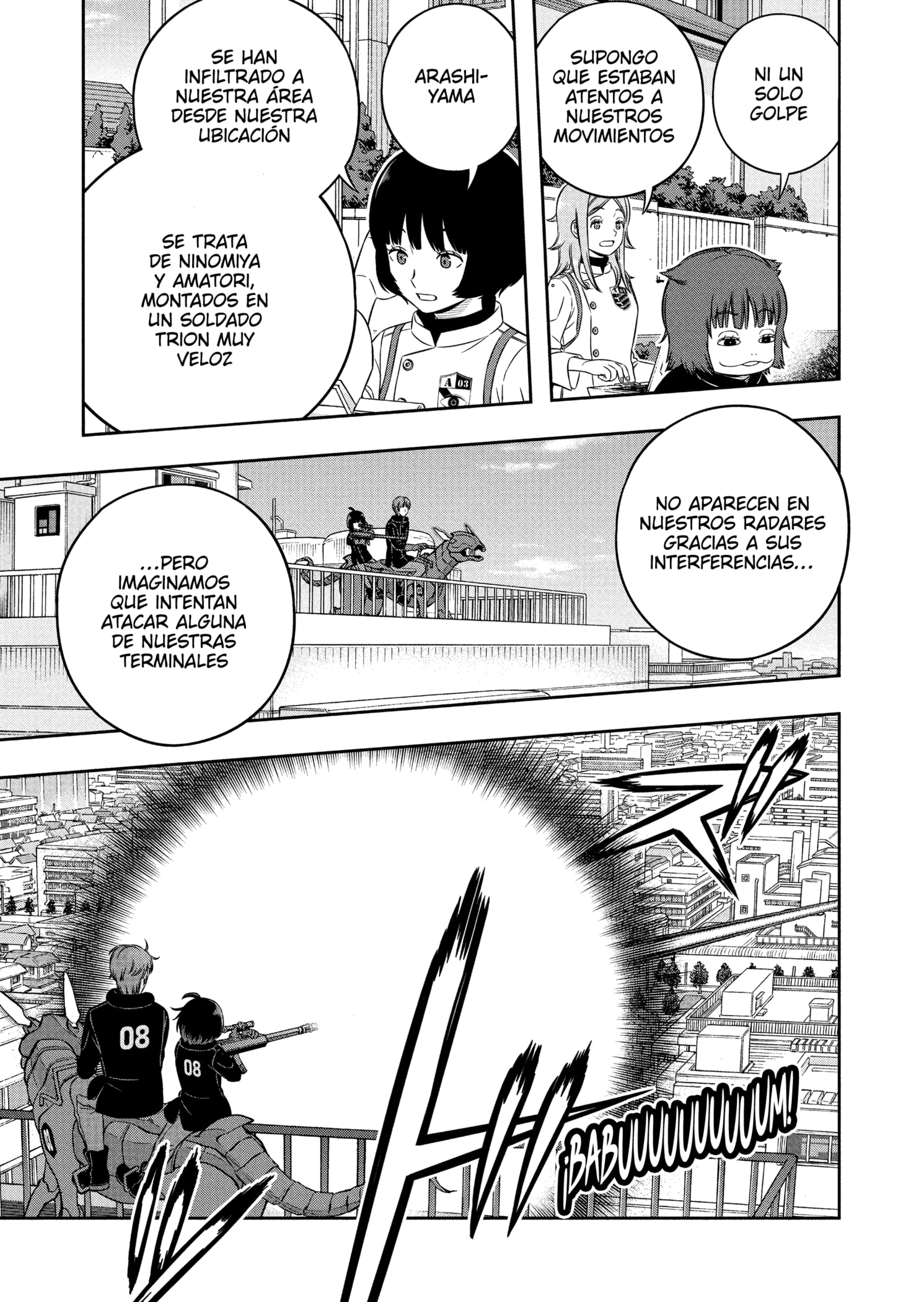 World Trigger capítulo 261 página 33