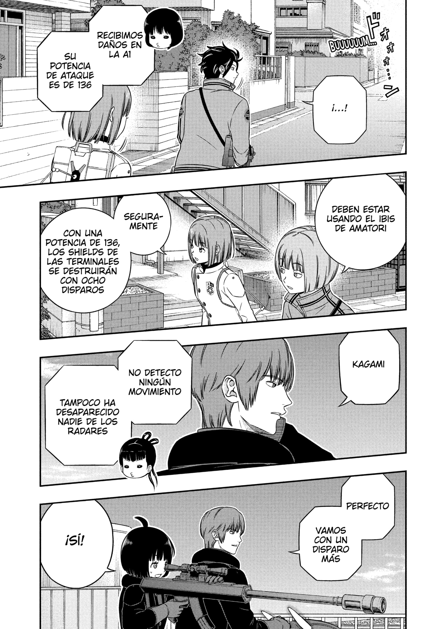 World Trigger capítulo 261 página 35