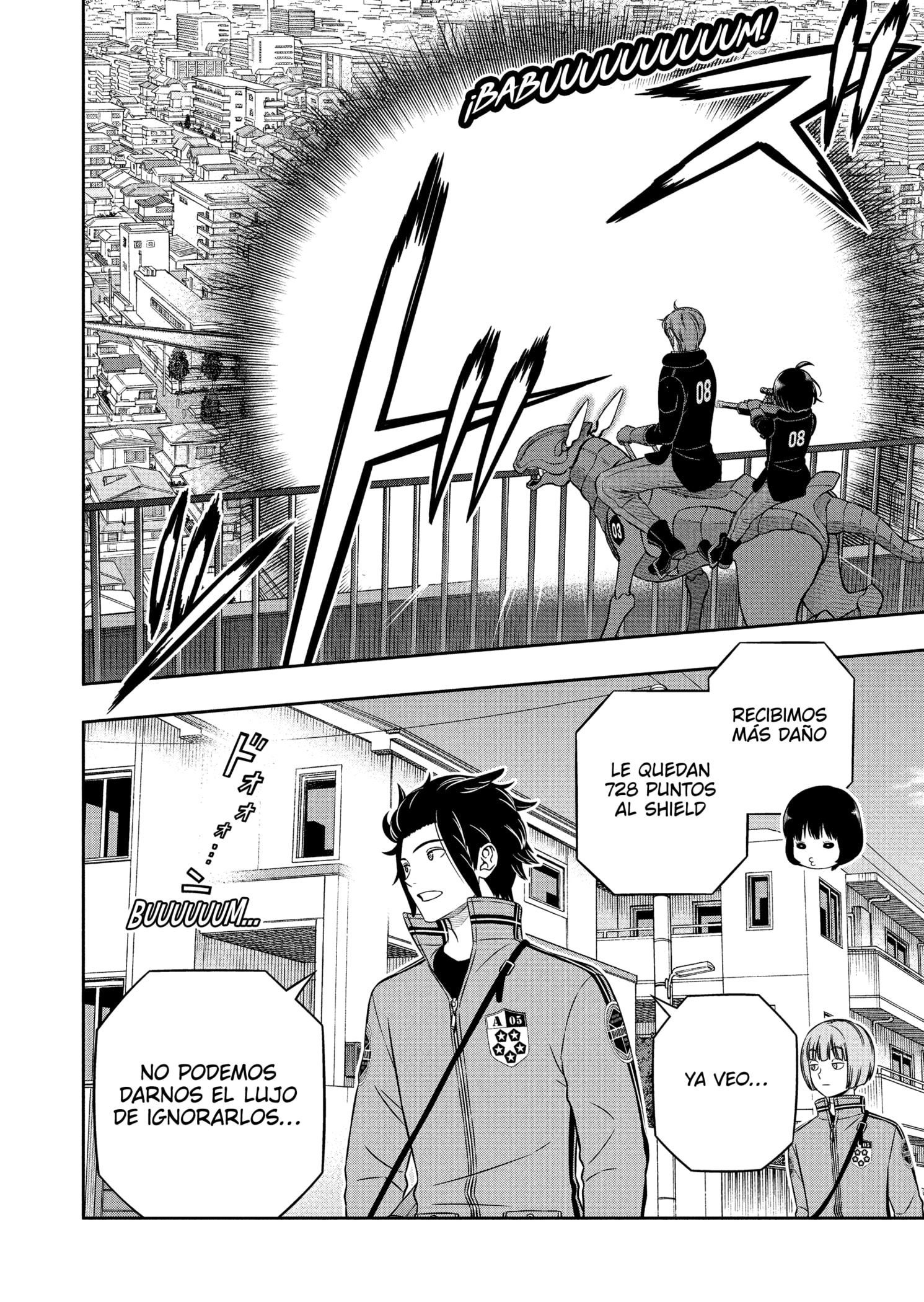 World Trigger capítulo 261 página 36