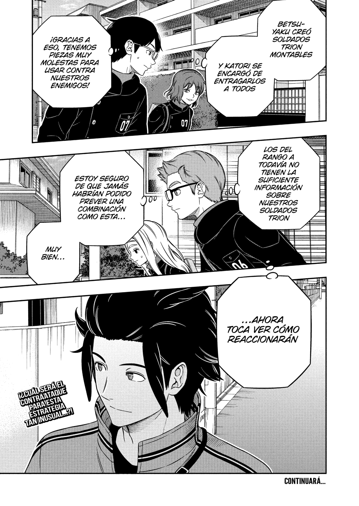 World Trigger capítulo 261 página 37