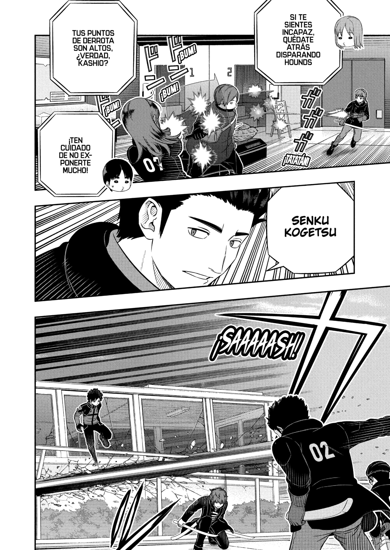World Trigger capítulo 261 página 4