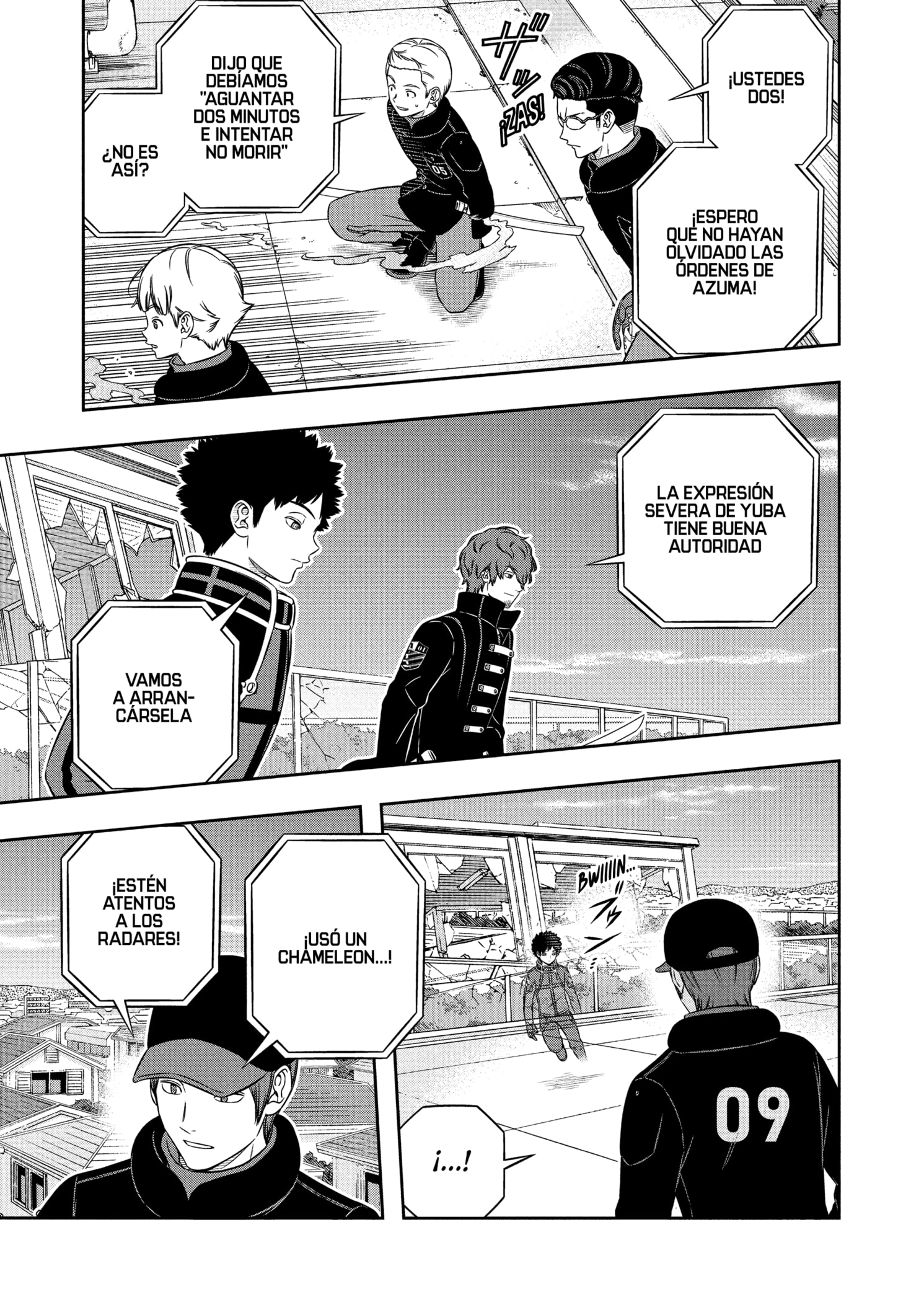 World Trigger capítulo 261 página 9