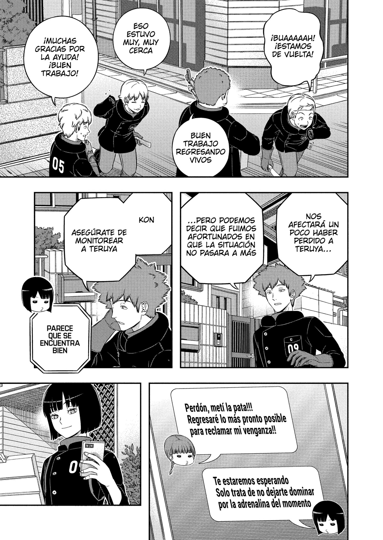 World Trigger capítulo 262 página 7