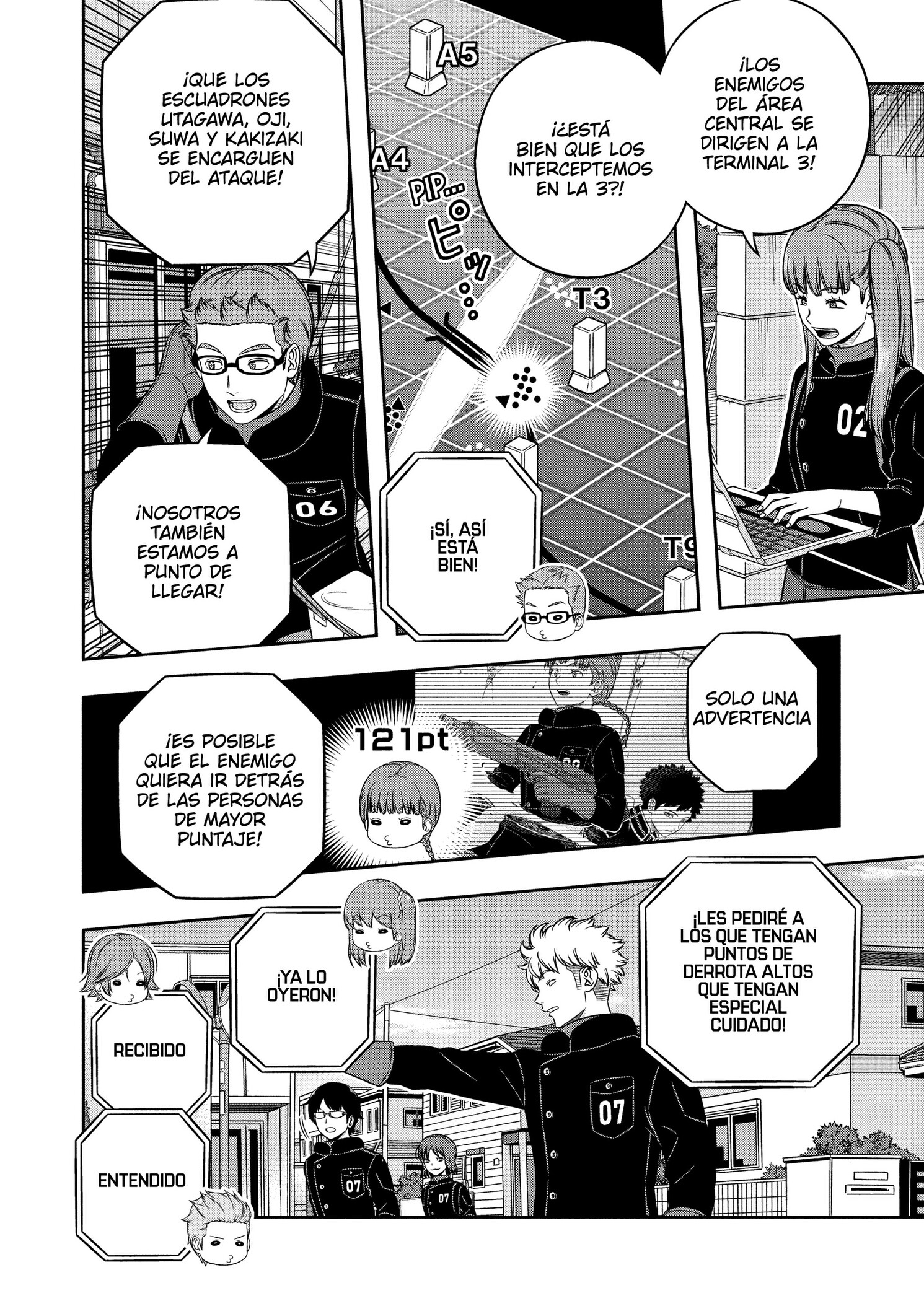 World Trigger capítulo 262 página 8