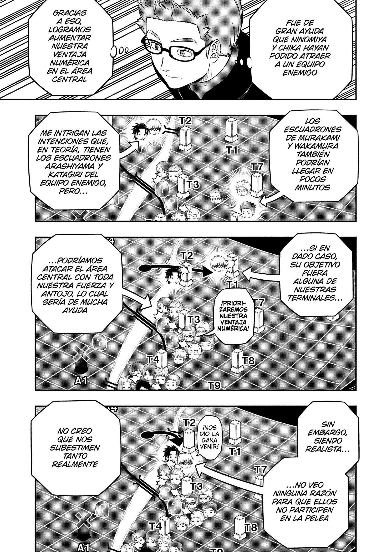 World Trigger capítulo 262 página 9