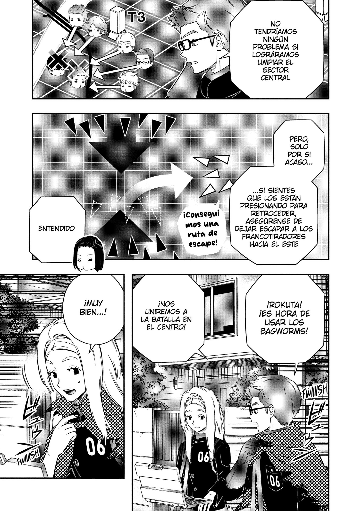 World Trigger capítulo 263 página 13