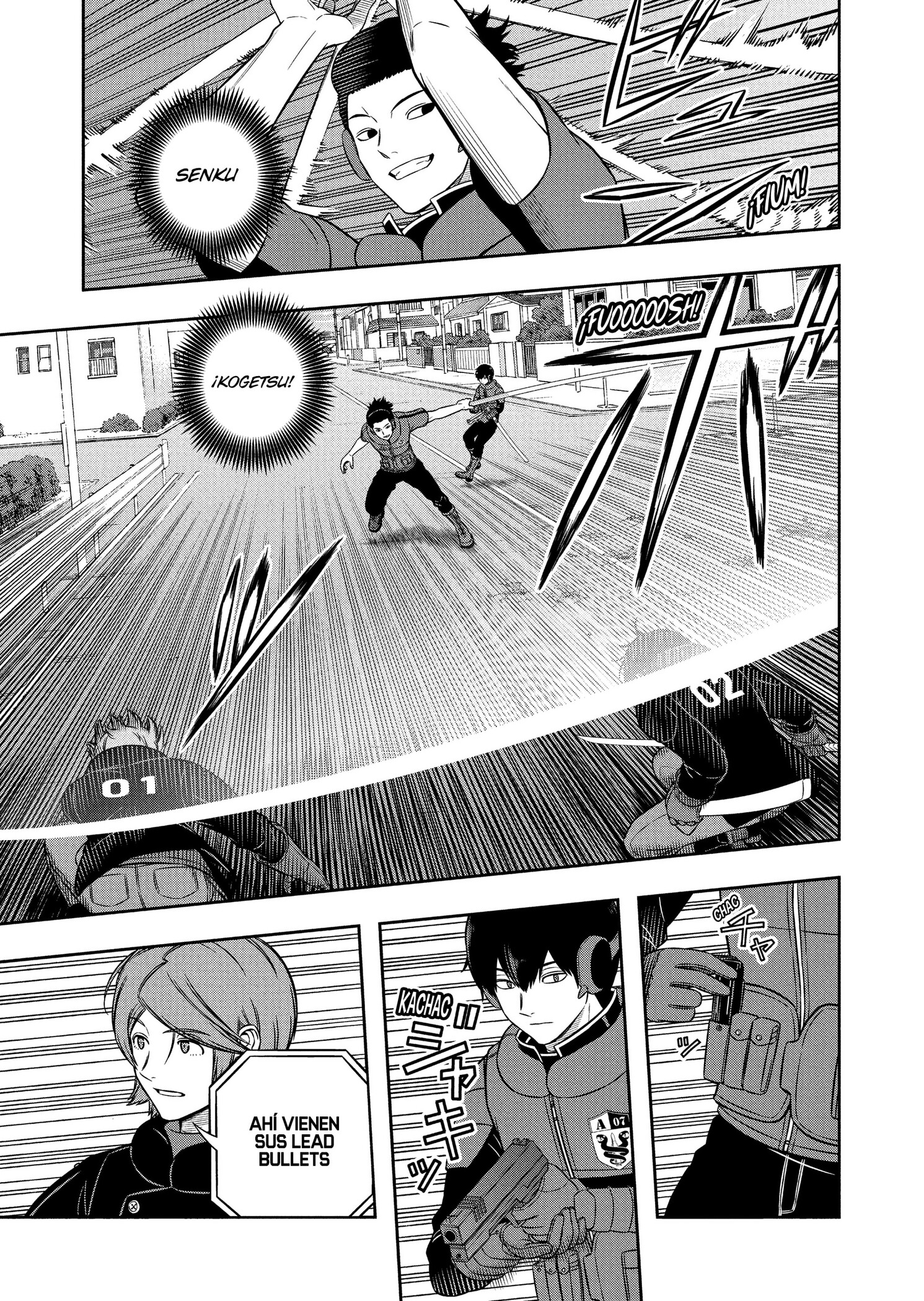 World Trigger capítulo 263 página 15