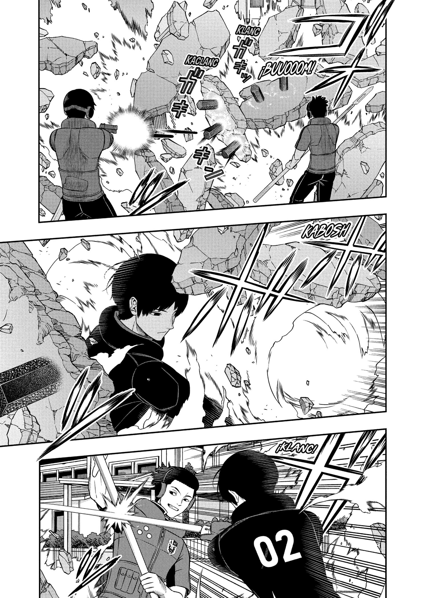 World Trigger capítulo 263 página 17