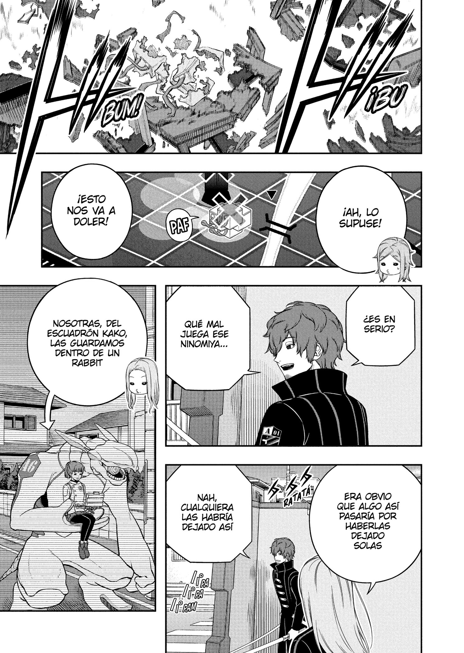 World Trigger capítulo 263 página 3