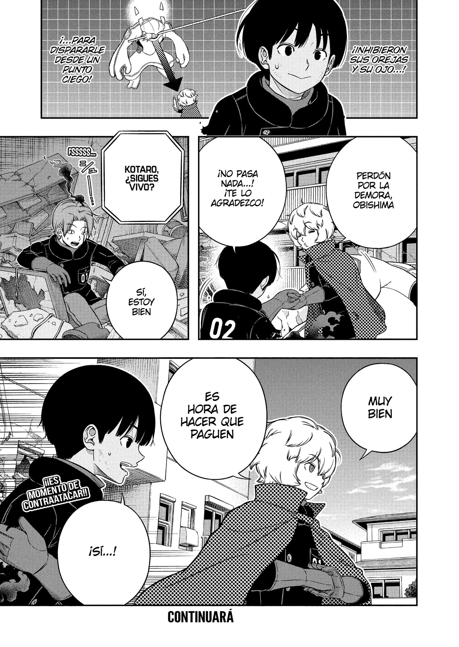 World Trigger capítulo 263 página 35