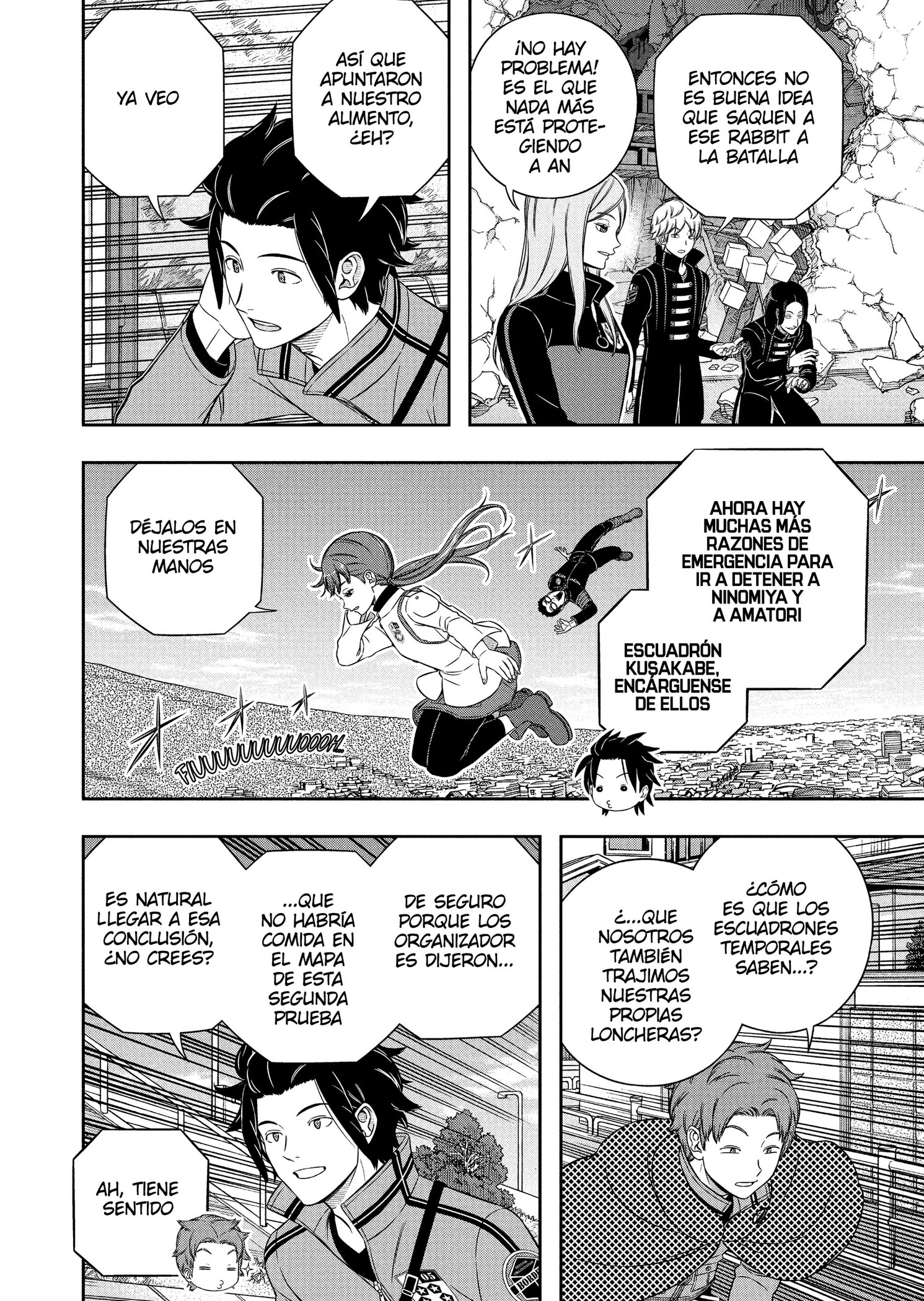 World Trigger capítulo 263 página 4