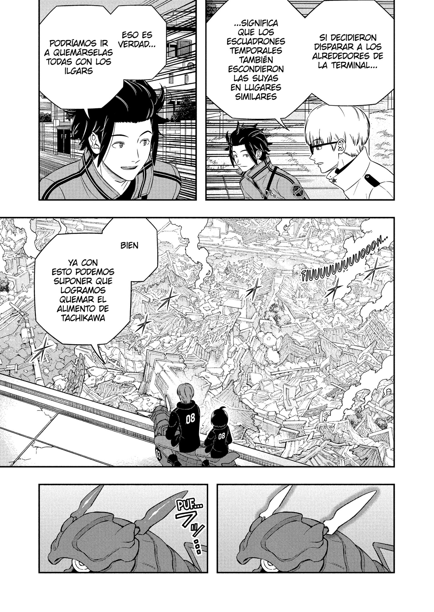 World Trigger capítulo 263 página 5