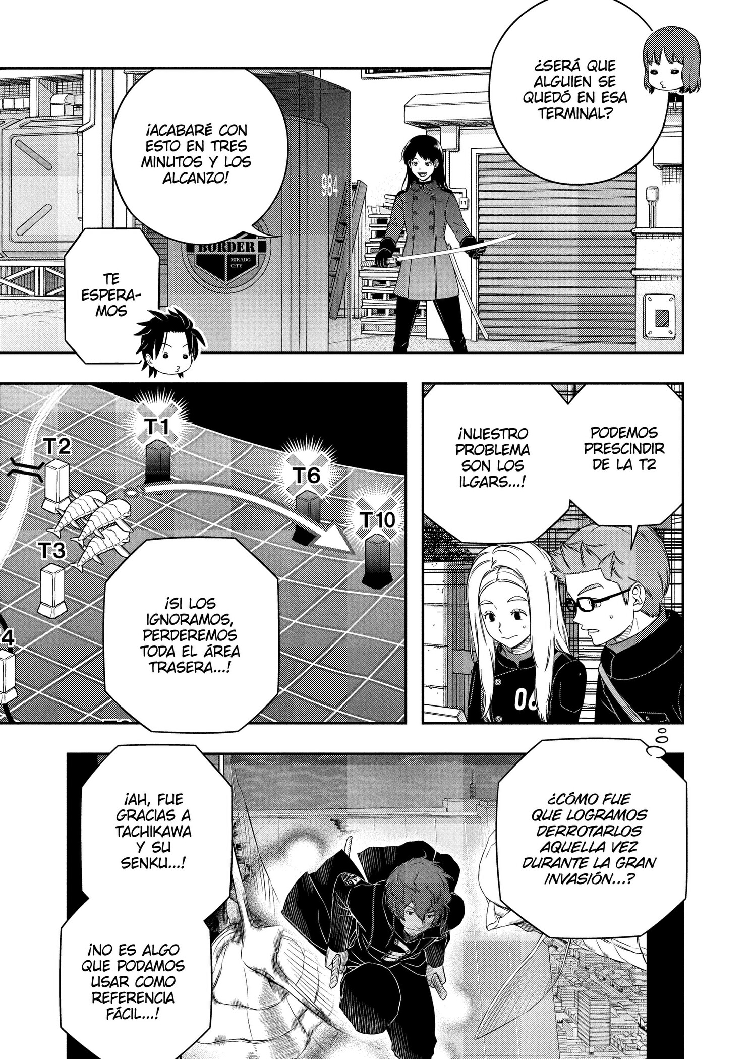 World Trigger capítulo 263 página 7