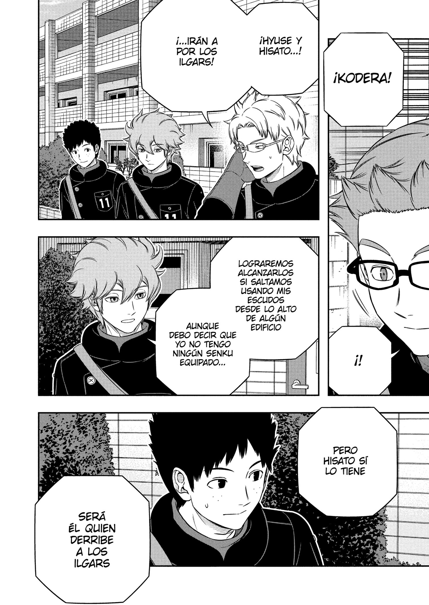 World Trigger capítulo 263 página 8