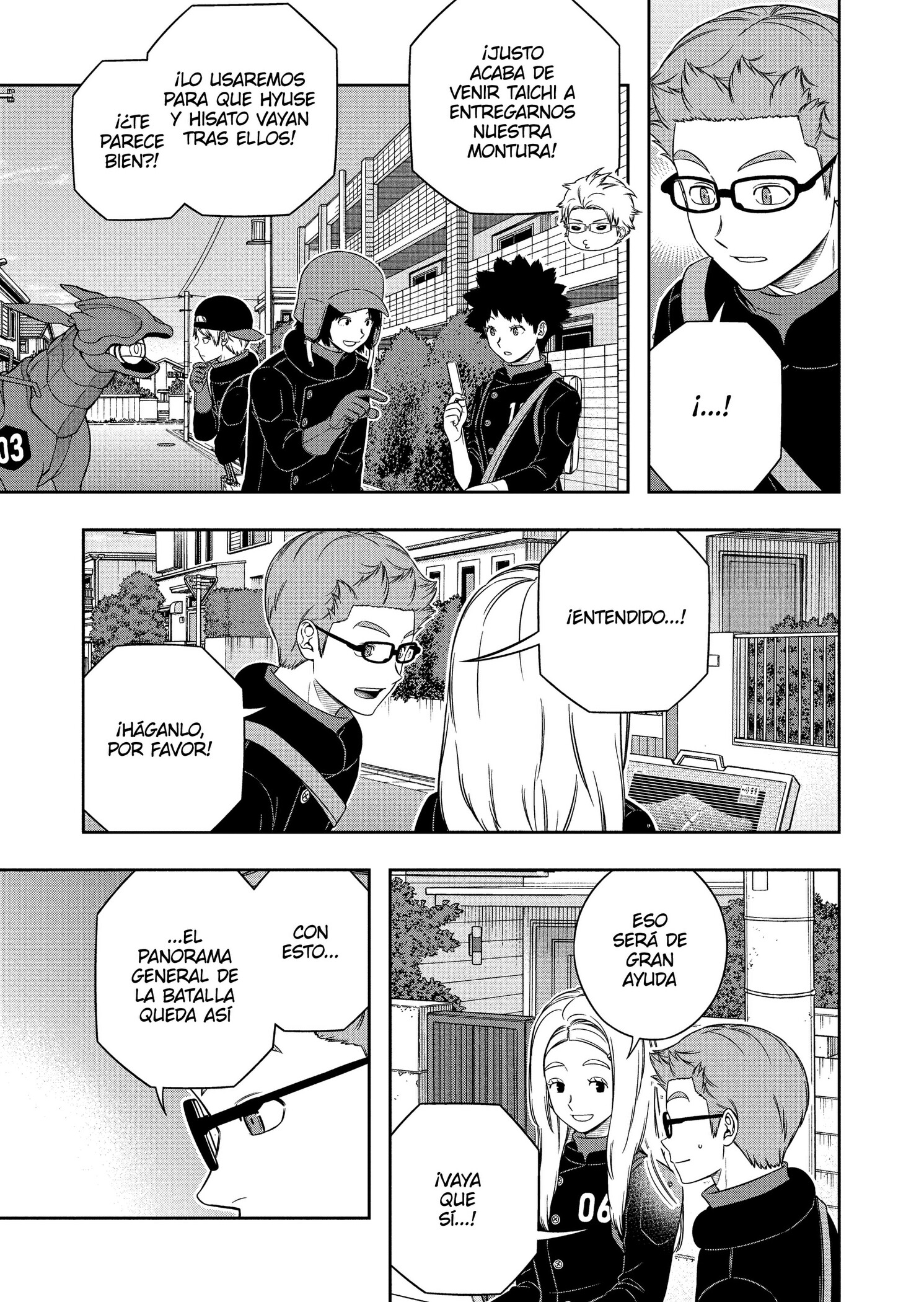 World Trigger capítulo 263 página 9