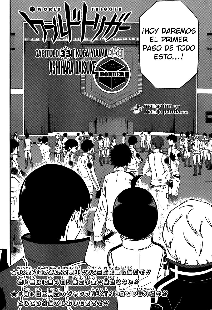 World Trigger capítulo 33 página 4