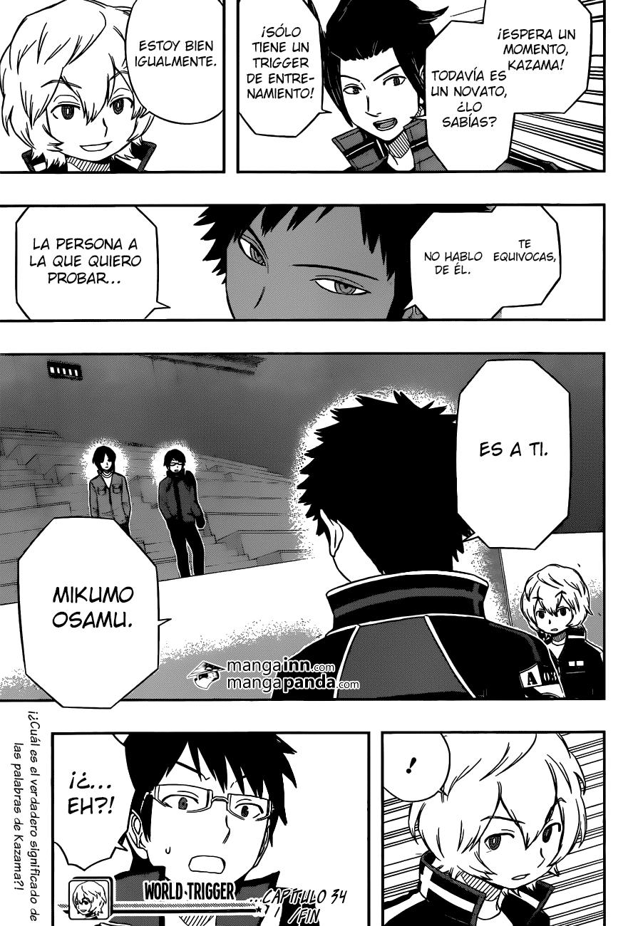 World Trigger capítulo 34 página 19