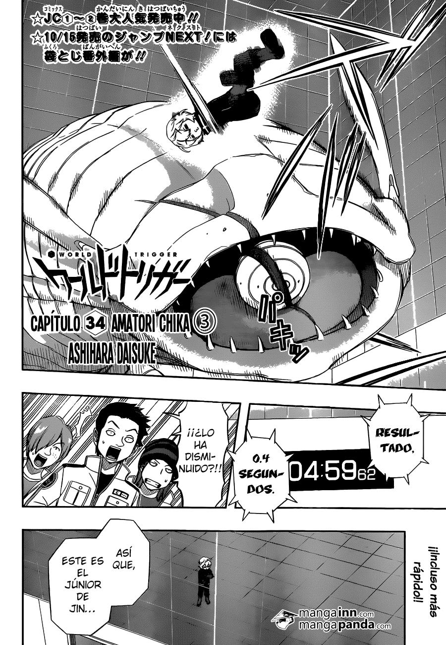 World Trigger capítulo 34 página 4