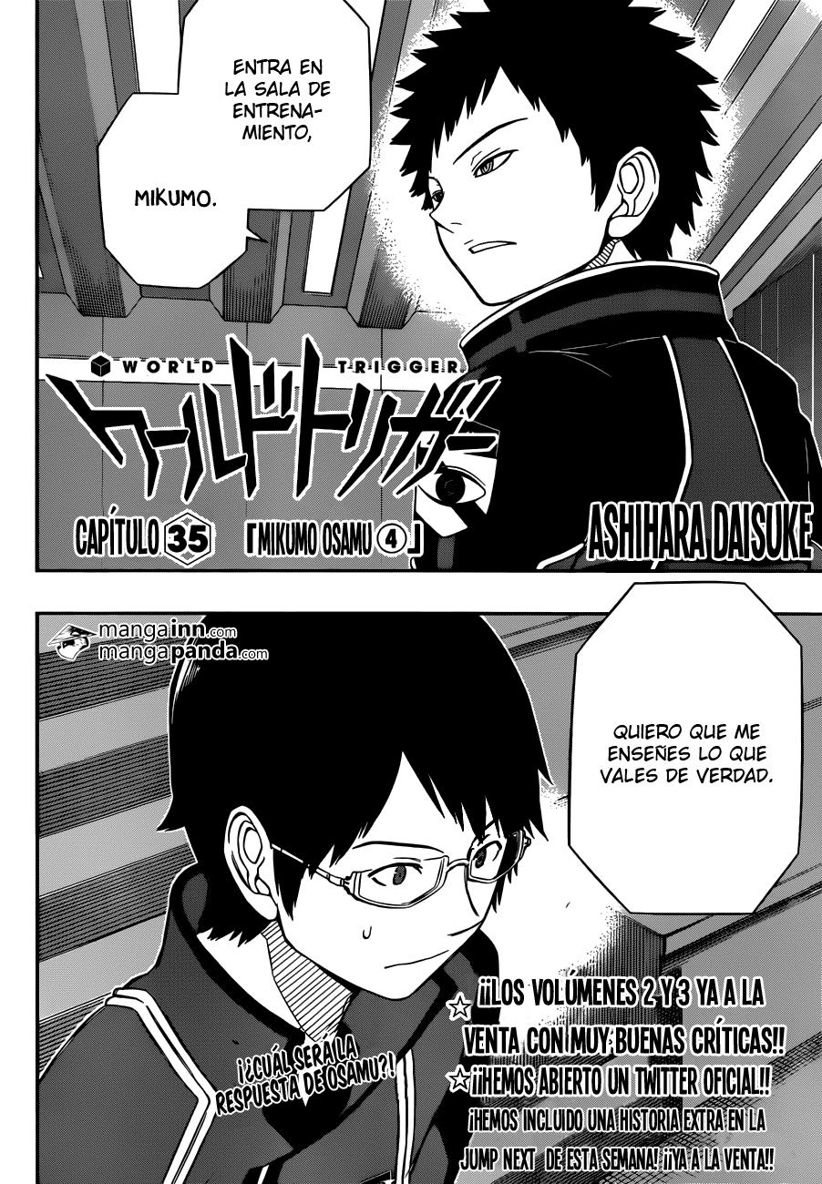 World Trigger capítulo 35 página 4