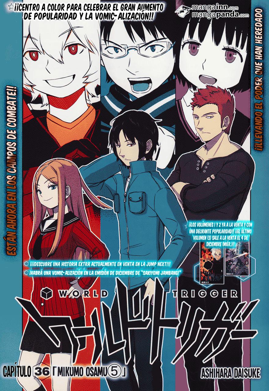 World Trigger capítulo 36 página 3