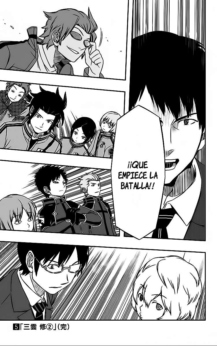 World Trigger capítulo 43 página 19