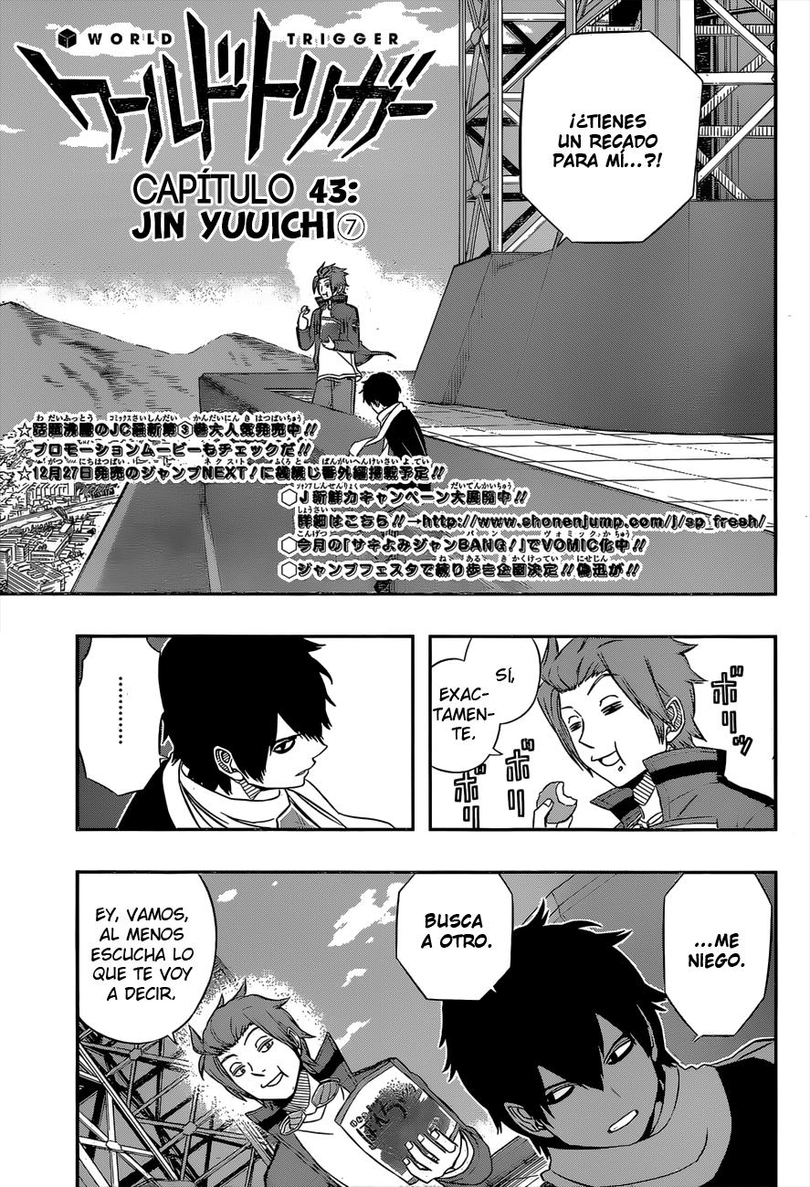 World Trigger capítulo 43 página 3