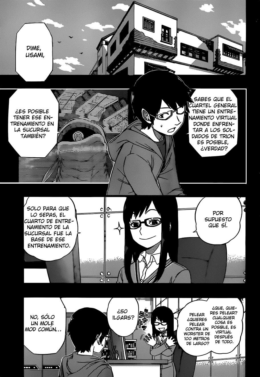 World Trigger capítulo 50 página 11