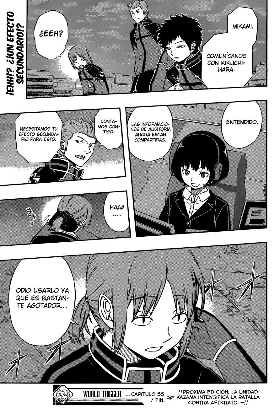World Trigger capítulo 55 página 21