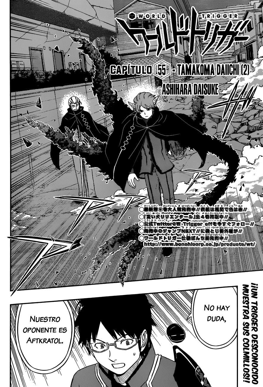 World Trigger capítulo 55 página 4