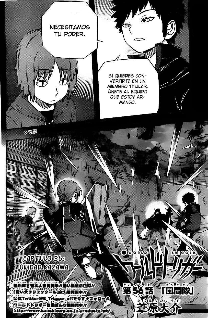 World Trigger capítulo 56 página 6