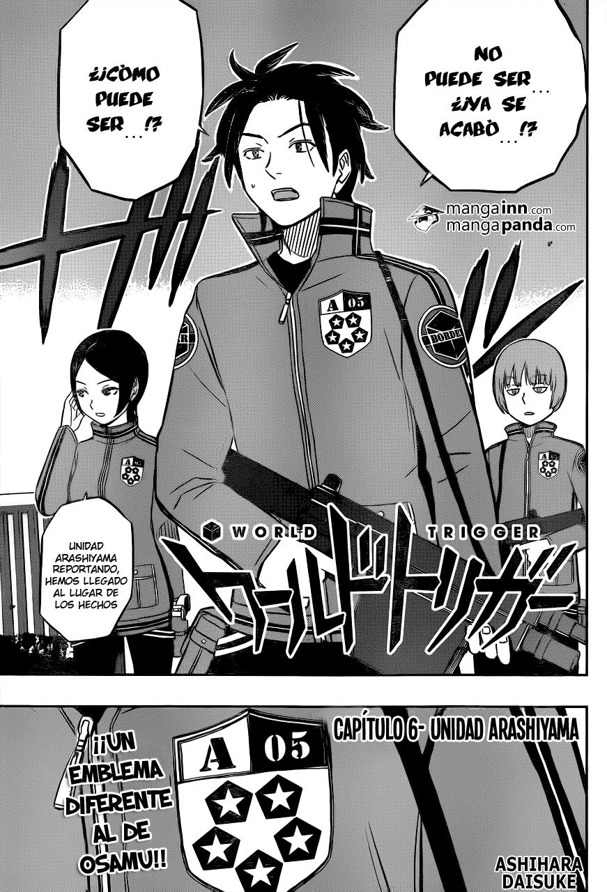 World Trigger capítulo 6 página 4