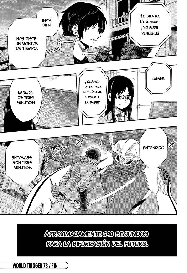 World Trigger capítulo 73 página 21