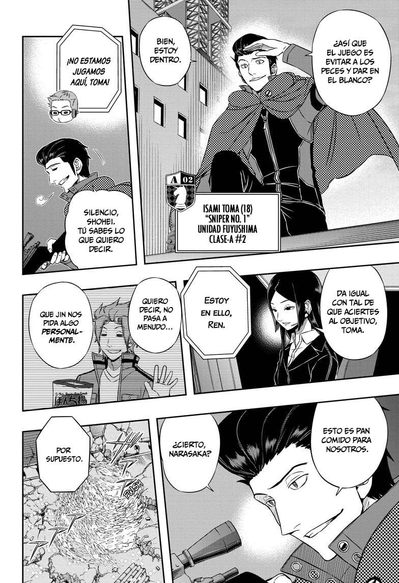 World Trigger capítulo 73 página 8