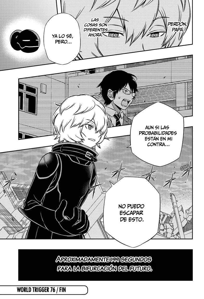 World Trigger capítulo 76 página 22