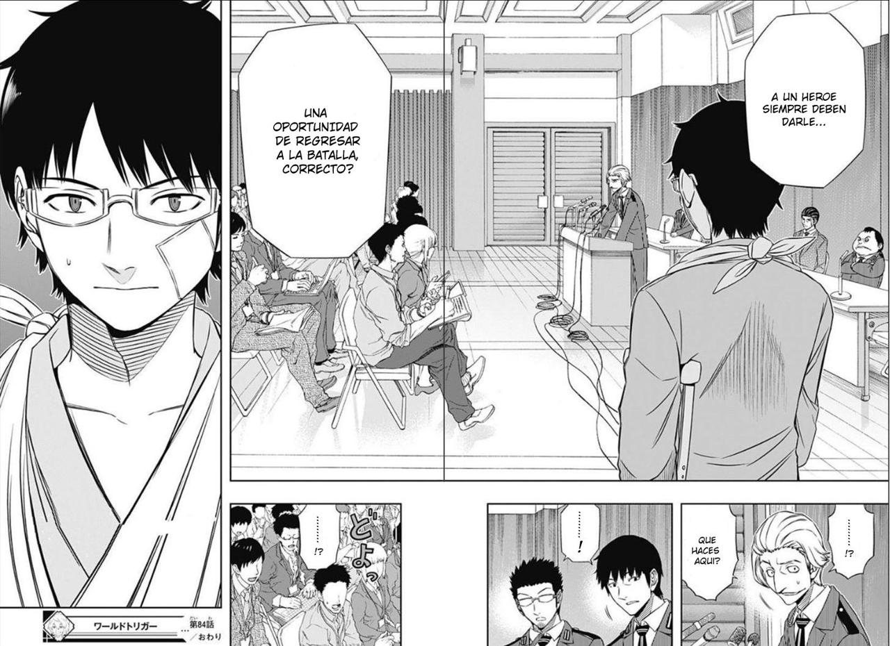 World Trigger capítulo 84 página 18