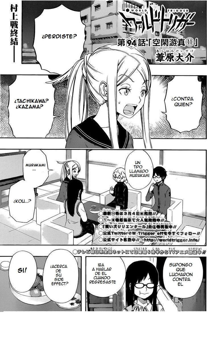 World Trigger capítulo 94 página 2