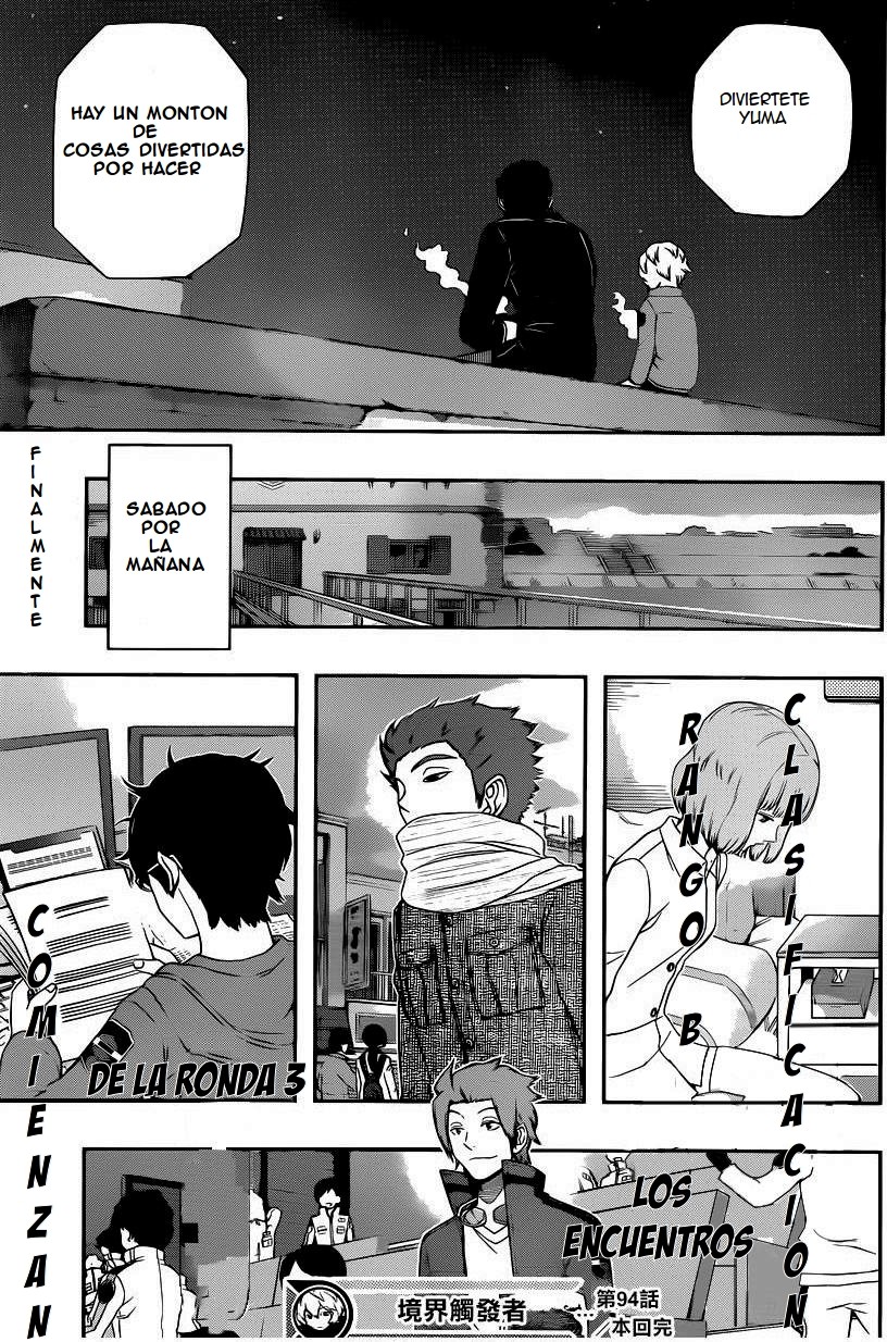 World Trigger capítulo 94 página 20